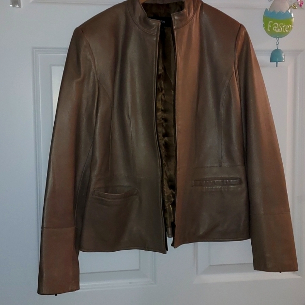 Leather Alfani jacket